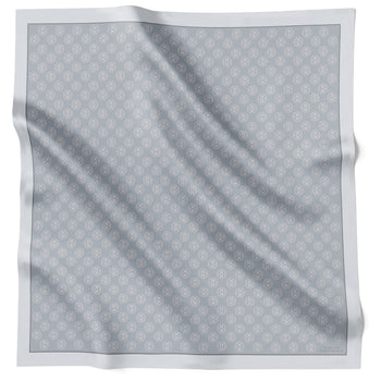 Fringed Monogram Grey